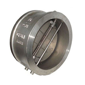 H76H不（bú）鏽鋼對夾式蝶形止回閥